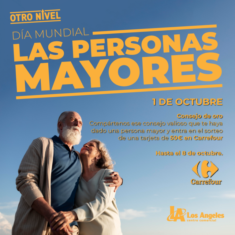 ¡Sorteamos 50€ en Carrefour por el Día Mundial de las Personas Mayores ...